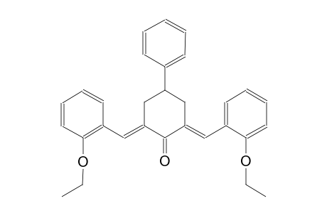 cyclohexanone, 2,6-bis[(2-ethoxyphenyl)methylene]-4-phenyl-, (2E,6E)-