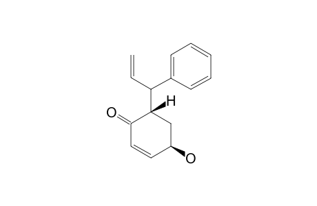 (4R,6S)-4-hydroxy-6-(1-phenylprop-2-enyl)cyclohex-2-en-1-one