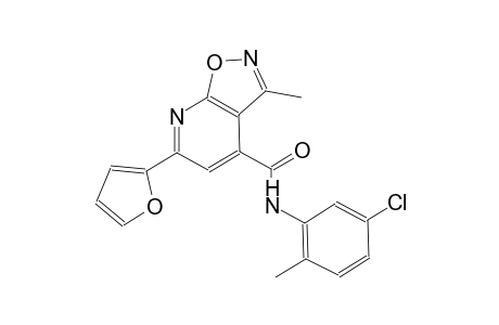 isoxazolo[5,4-b]pyridine-4-carboxamide, N-(5-chloro-2-methylphenyl)-6-(2-furanyl)-3-methyl-