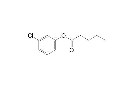 Valeric acid, 3-chlorophenyl ester