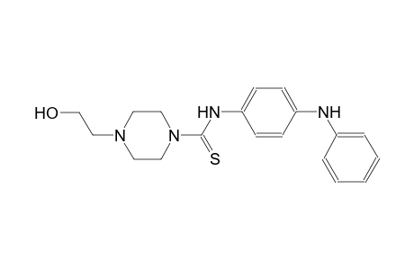 N-(4-anilinophenyl)-4-(2-hydroxyethyl)-1-piperazinecarbothioamide