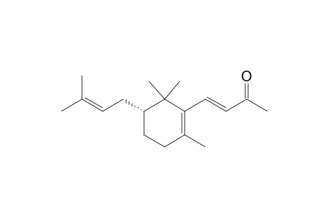 3-Buten-2-one, 4-[2,6,6-trimethyl-5-(3-methyl-2-butenyl)-1-cyclohexen-1-yl]-, [R-(E)]-