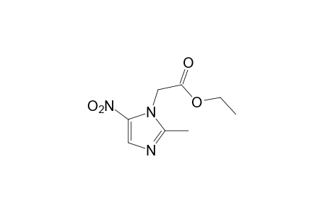 2-methyl-5-nitroimidazole-1-acetic acid, ethyl ester