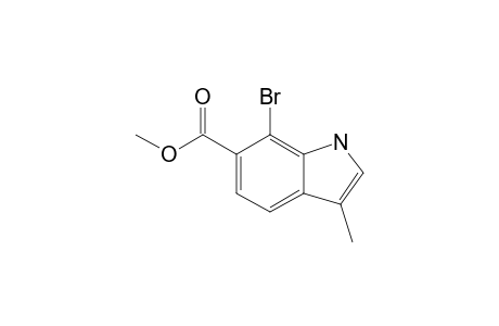 Methyl 7-bromo-3-methyl-1H-indole-6-carboxylate