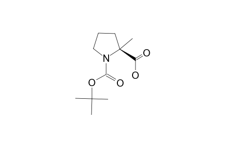 (2S)-N-(TERT.-BUTOXYCARBONYL)-2-METHYLPROLINE