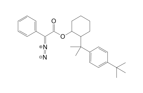 2-[1'-(4"-t-Butyl-phenyl)-1'-(methyl)-ethyl]-cyclohexyl 2-diazo-2-phenyl-acetate
