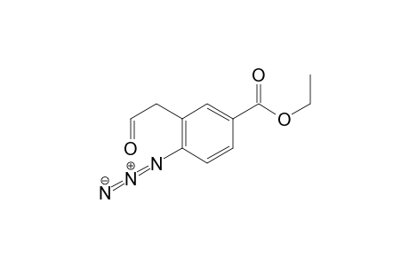 Ethyl 4-azido-3-formylmethylbenzoate