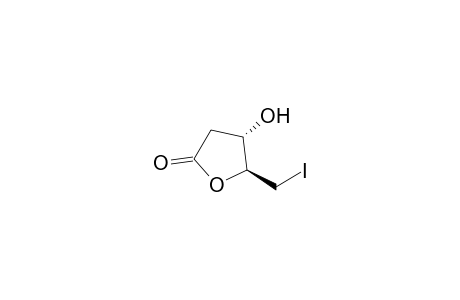 (4S,5S)-4-hydroxy-5-(iodomethyl)-2-oxolanone