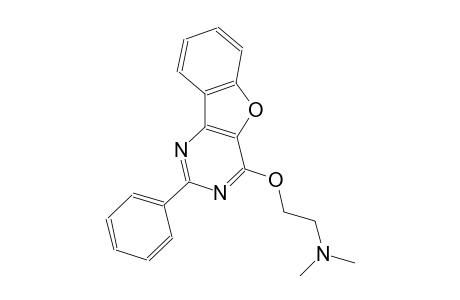 ethanamine, N,N-dimethyl-2-[(2-phenylbenzofuro[3,2-d]pyrimidin-4-yl)oxy]-