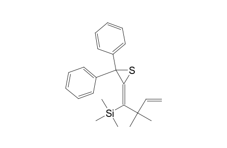 Silane, [1-(diphenylthiiranylidene)-2,2-dimethyl-3-butenyl]trimethyl-