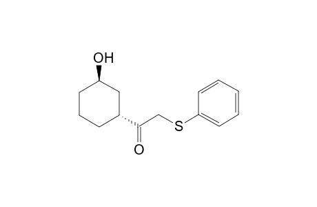 3-Phenylthioacetylcyclohexanol