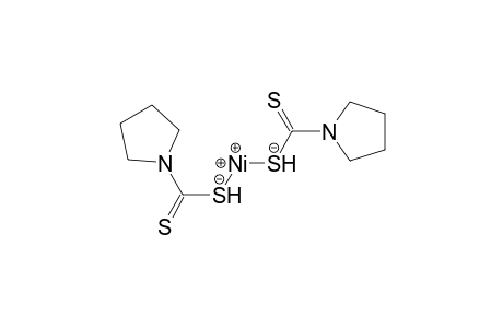 1-Pyrrolidinecarbodithioic acid, nickel complex