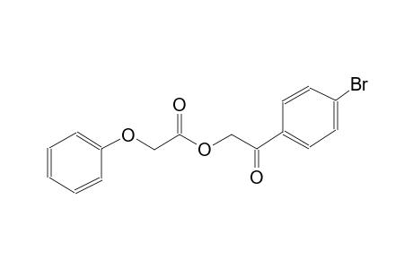 acetic acid, phenoxy-, 2-(4-bromophenyl)-2-oxoethyl ester