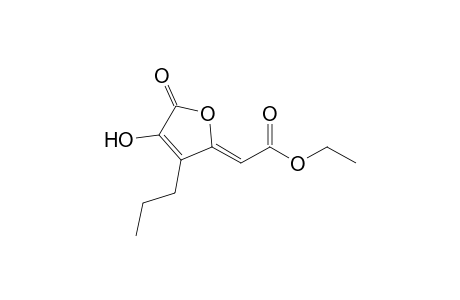 (2Z)-Ethyl 2-[4-Hydroxy-5-oxo-3-propylfuran-2(5H)-ylidene]acetate