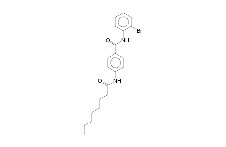 N-(2-bromophenyl)-4-octanamidobenzamide