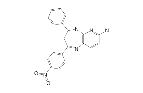 8-Amino-2-phenyl-4-(nitrophenyl)-2,3-dihydro-1H-pyrido[2,3-b][1,4]diazepine