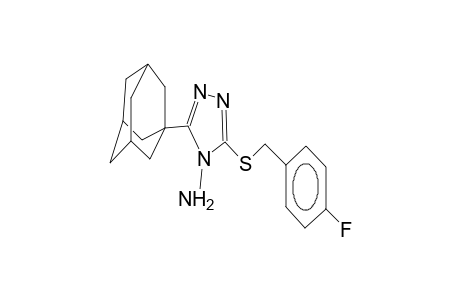 3-(1-adamantyl)-4-amino-5-(4-fluorobenzylthio)-4H-1,2,4-triazole