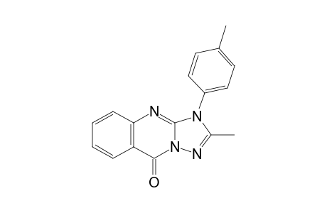 3-(p-Tolyl)-2-methyl-3H-[1,2,4]triazolo[5,1-b]quinazolin-9-one