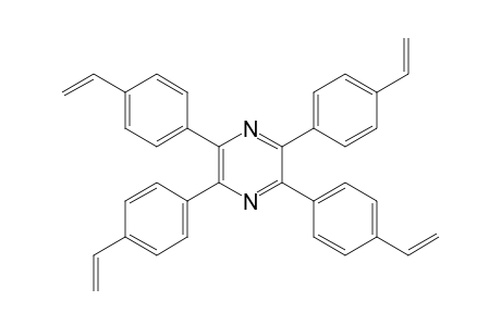 2,3,5,6-Tetrakis(4-vinylphenyl)pyrazine