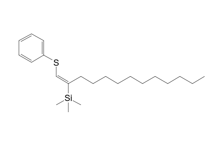 (E)-1-Phenylthio-2-(trimethylsilyl)tridec-1-ene