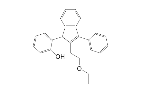 2-(2-(2-ethoxyethyl)-3-phenyl-1H-inden-1-yl)phenol