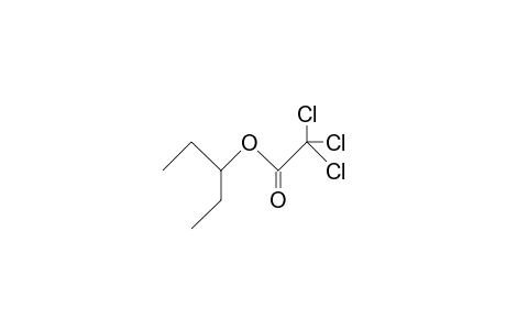 Trichloroacetic acid, 3-pentyl ester