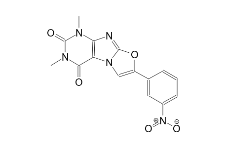 1,3-dimethyl-7-(3-nitrophenyl)[1,3]oxazolo[2,3-f]purine-2,4(1H,3H)-dione