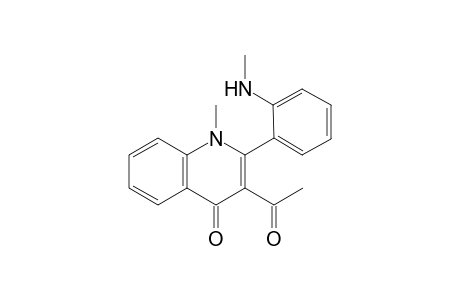 3-Acetyl-N-methyl-2-(N-methylanilino)quinolin-4(4H)-one