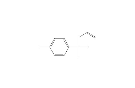 1-(1,1-dimethylbut-3-enyl)-4-methyl-benzene