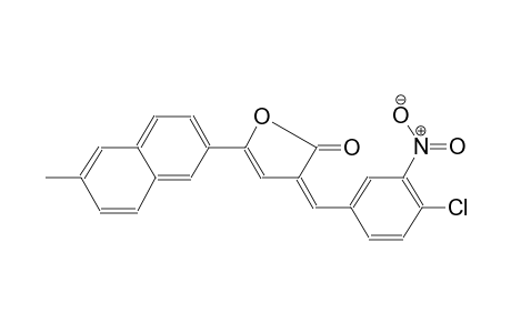 2(3H)-furanone, 3-[(4-chloro-3-nitrophenyl)methylene]-5-(6-methyl-2-naphthalenyl)-, (3Z)-