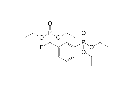 Diethyl [3-(diethoxyphosphoryl)phenyl]fluoromethylphosphonate