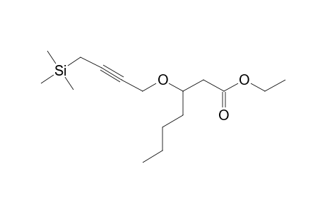 ETHYL-3-(4'-TRIMETHYLSILANYL-BUT-2'-YNYLOXY)-HEPTANOATE