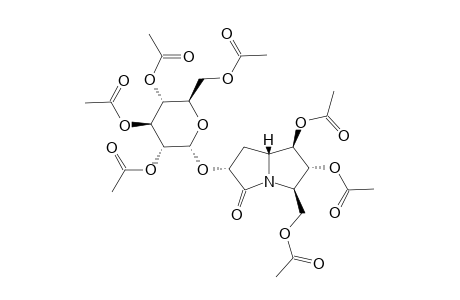 6-O-ALPHA-D-(2,3,4,6-TETRA-O-ACETYLGLUCOPYRANOSYL)-TRIS-(ACETYLOXY)-7-DEOXY-5-OXO-CASUARINE