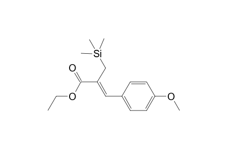 Ethyl (2Z)-3-(4-Methoxyphenyl)-2-[(trimethylsilyl)methyl]prop-2-enoate