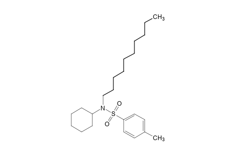 N-cyclohexyl-N-decyl-p-toluenesulfonamide