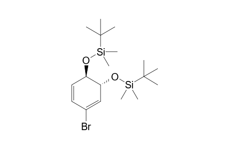 (1R,2R)-1,2-bis[(t-Butyldimethylsilyl)oxy]-4-bromocyclohexa-3,5-diene