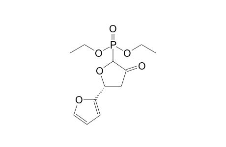 (5R)-2-diethoxyphosphoryl-5-(2-furanyl)-3-oxolanone