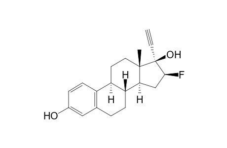 (8R,9S,13S,14S,16S,17R)-17-ethynyl-16-fluoranyl-13-methyl-7,8,9,11,12,14,15,16-octahydro-6H-cyclopenta[a]phenanthrene-3,17-diol