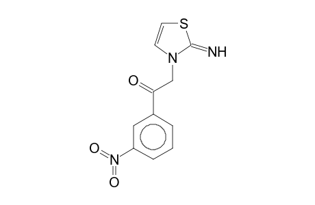 2-(2-azanylidene-1,3-thiazol-3-yl)-1-(3-nitrophenyl)ethanone