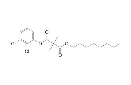 Dimethylmalonic acid, 2,3-dichlorophenyl octyl ester