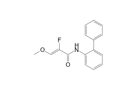 (Z)-2-Fluoro-3-methoxy-2'-phenylprop-2-enanilide