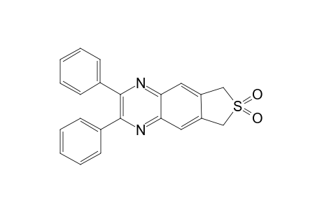 2,3-Diphenyl-7,8-dihydro-6H-7-.lamda.-6-thieo[3,4-g]quinoxalin-7,7-dione