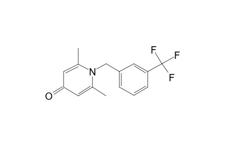 4[1H]-Pyridone 2,6-dimethyl-1-[m-trifluoromethylbenzyl]-