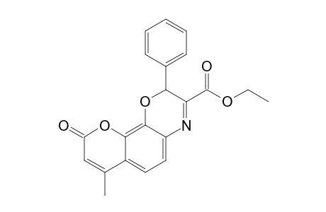 Ethyl 7-methyl-2-phenyl-9-oxo-2,9-dihydrochromeno[8,7-b][1,4]oxazine-3-carboxylate