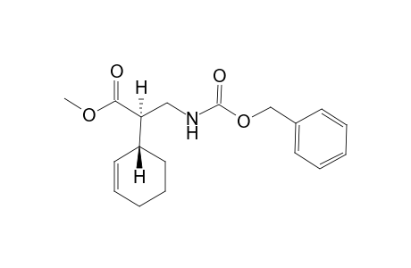(2R)-2-[(1R)-1-cyclohex-2-enyl]-3-(phenylmethoxycarbonylamino)propanoic acid methyl ester