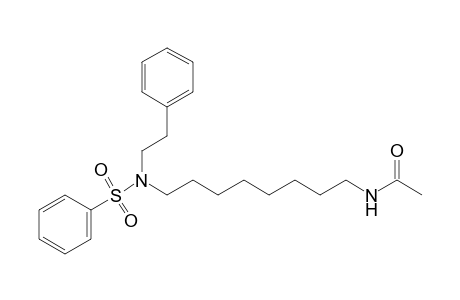 N-phenethyl-N-(8-acetamidooctyl)-benzolsulfonamide