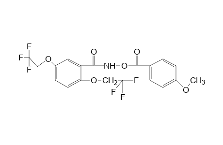 O-(p-ANISOYL)-N-[2,5-BIS(2,2,2-TRIFLUOROETHOXY)BENZOYL]HYDROXYLAMINE