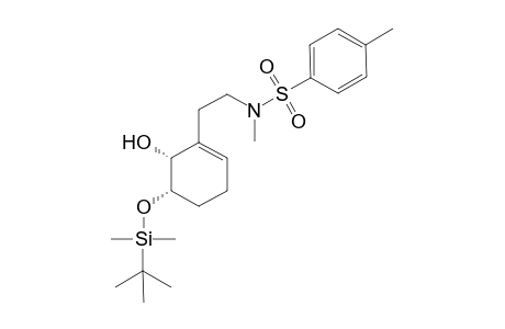 N-(2-((5S,6R)-5-((tert-Butyldimethylsilyl)oxy)-6-hydroxycyclohex-1-en-1-yl)ethyl)-N,4-dimethylbenzenesulfonamide