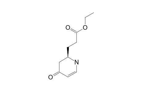 (6S)-6-[2-(ETHOXYCARBONYL)-ETHYL]-2,3-DIDEHYDRO-PIPERIDIN-4-ONE