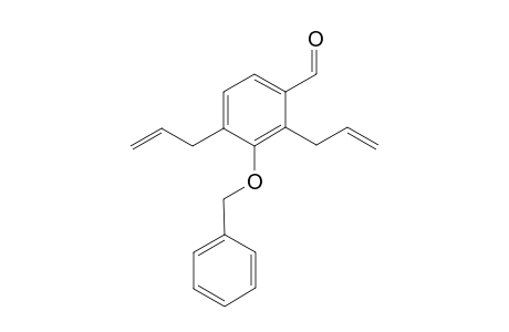 2,4-Diallyl-3-(benzyloxy)-benzaldehyde